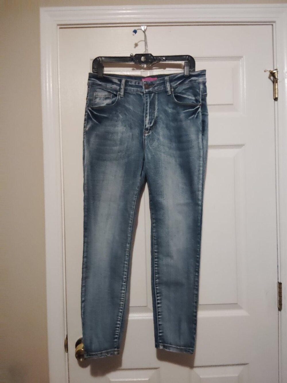 Telepatia women's Skinny jeans  light wash denim size 11/30